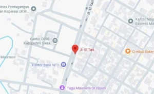 Lokasi Baliho Sikka Jl. El Tari
