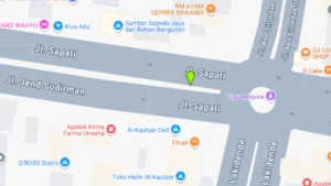 Lokasi Billboard Jl. Jend Sudirman