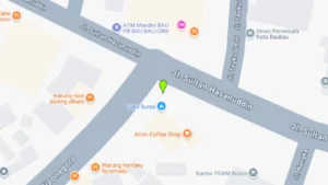 Lokasi Baliho Jl. Diponegoro