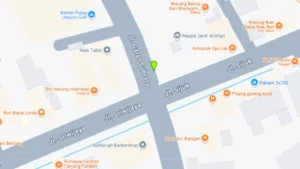 Lokasi Baliho Jl. Gatot Subroto