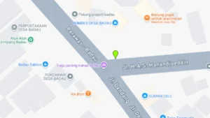Lokasi Baliho Jl. H.A.S. Hanandjoeddin