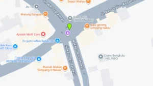 Lokasi Baliho Jl. Halmahera