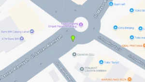 Lokasi Baliho Jl. Lintas Pagar Alam-Lahat