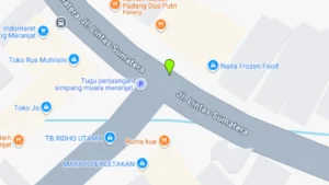Lokasi Baliho Jl. Lintas Timur Simpang 3 Meranjat