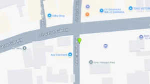 Lokasi Baliho Jl. Moh. H Mustafa