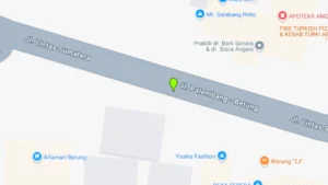 Lokasi Baliho Jl. Palembang - Betung