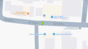 Lokasi Baliho Jl. Panjaitan