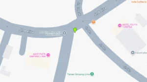 Lokasi Baliho Jl. Pelita