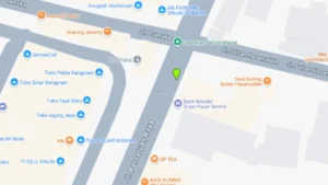Lokasi Baliho Jl. Persatuan Raya