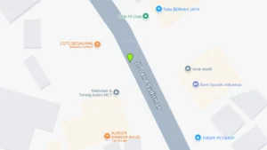 Lokasi Baliho Jl. Poros Anabanua - Sengkang