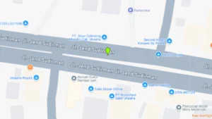 Lokasi Baliho Jl. Poros Raterate-Unaaha