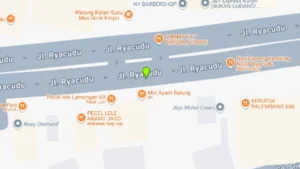 Lokasi Baliho Jl. Ryacudu