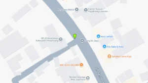 Lokasi Baliho Jl. Santoso