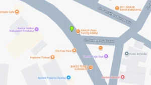 Lokasi Baliho Jl. Sudirman