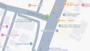 Lokasi Baliho Jl. Sultan Hasanuddin