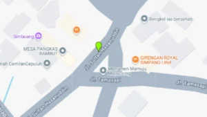 Lokasi Baliho Jl. Sultan Hasanuddin