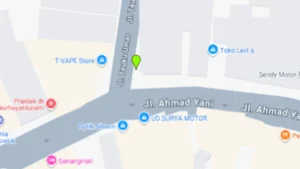 Lokasi Baliho Jl. Teuku Umar