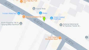 Lokasi Baliho Jl. Trikora