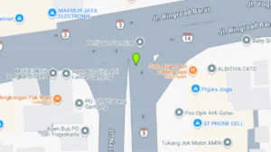 Lokasi Videotron Jl. Brawijaya