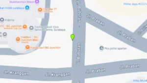 Lokasi Videotron Jl. Bubutan