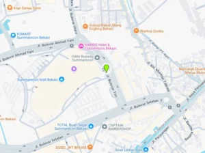 Lokasi Videotron Jl. Bulevar Tim