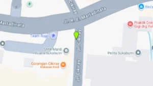 Lokasi Videotron Jl. Cikiray