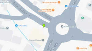 Lokasi Videotron Jl. DR. Moch. Hatta