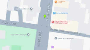 Lokasi Videotron Jl. Lamongrejo