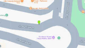 Lokasi Videotron Jl. Pahlawan