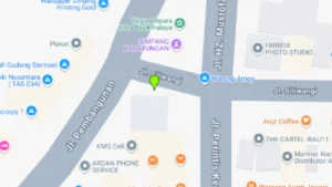 Lokasi Videotron Jl. Siliwangi