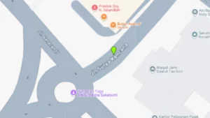 Lokasi Videotron Jl. Surya Kencana