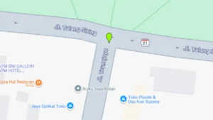Lokasi Videotron Jl. Talang Siring
