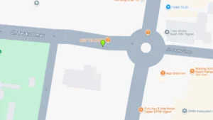 Lokasi Videotron Jl. Teuku Umar
