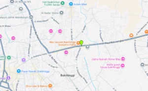 Lokasi Billboard Bukittinggi Jl. Soekarno Hatta