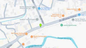 Lokasi Billboard Jl. Ajibarang Secang