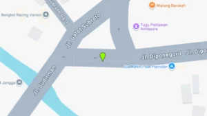 Lokasi Billboard Jl. Diponegoro