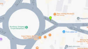 Lokasi Billboard Jl. Ir. P. M. Noor