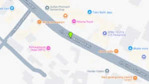 Lokasi Billboard Jl. Jend. Ahmad Yani