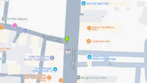 Lokasi Billboard Jl. Kyai Bening