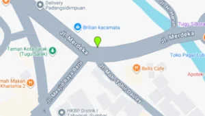 Lokasi Billboard Jl. Merdeka