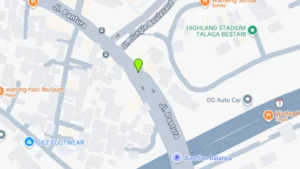 Lokasi Billboard Jl. Raya Serang