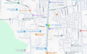 Lokasi Billboard Mandailing Jl. H. Adam Malik