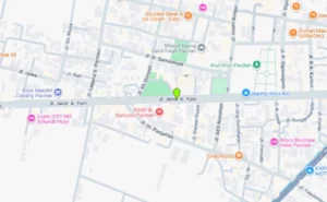 Lokasi Billboard Paitan Jl. Jend. A. Yani