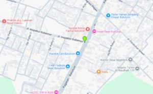 Lokasi Billboard Tanah Bumbu Jl. Inspeksi Gubernur