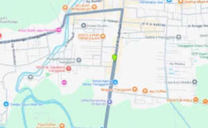 Lokasi Billboard Trenggalek Jl. Sukarno Hatta