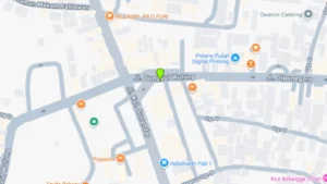 Lokasi Baliho Jl. Diponegoro