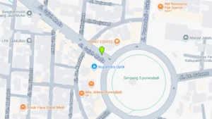 Lokasi Baliho Jl. Gajah Mada