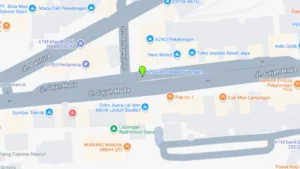 Lokasi Baliho Jl. Gajah Mada