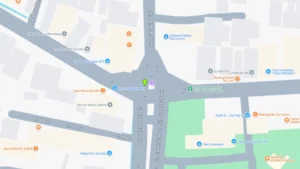 Lokasi Baliho Jl. Gatot Subroto