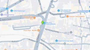 Lokasi Baliho Jl. KH. Mansyur